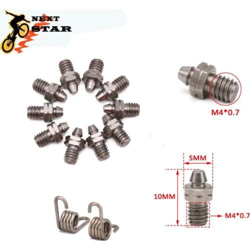 Spring Screws Motorcycle Footrest Foot Pegs For KTM SX SX-F EXC EXC-F XC XC-F XC-W XCF-W 65 85 125 150 200 250 300 350 450 530