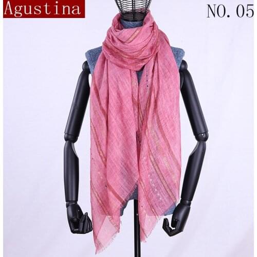 Shawls and Wraps Female striped head scarf Muslim Women shawl High quality hijab black Fashion Scarves scarfs for ladies islamic