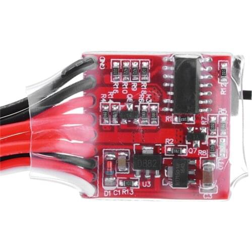 30A Mini Brushed ESC Brake 1/16 1/18 1:16 1:18 for Climbing RC Car Ship Tank Mini 4WD WPL Car DIY Parts