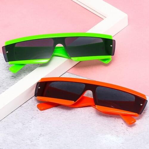Fashion Luxury Brand Designer Vintage Small Square Sunglasses Women Men Popular Travel Candy Sun Glasses Female Shades UV400