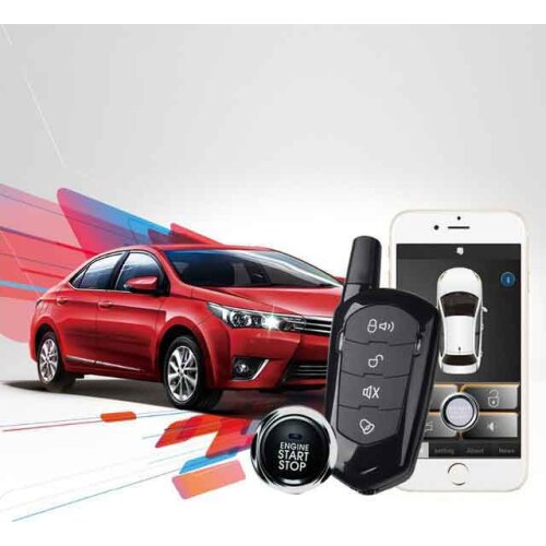 Starline a9 Car Alarm With Auto Start central locking start stop button автозапуск central keyless entry system car remote start