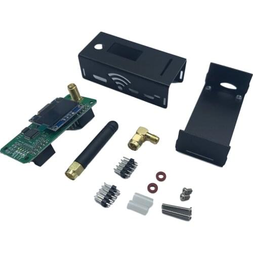 Assembled Jumbospot MMDVM Hotspot QSO Support P25 DSTAR DMR YSF NXDN + Raspberry Pi Zero w +OLED +Antenna + 16G SD Card + Case