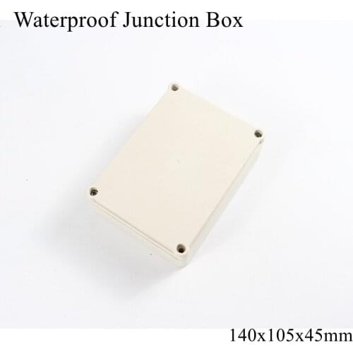 140x105x45mm Waterproof Plastic Enclosure Box Outdoor Cable Connection Junction Electrical Project Case ABS IP65 140*105*45mm