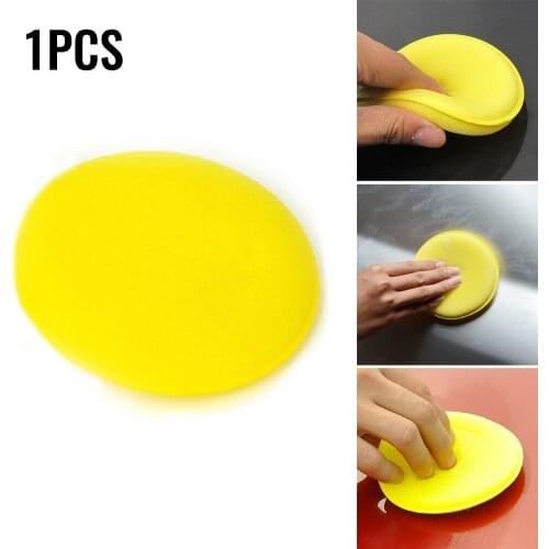 1 PCs Sponges 100*6mm Car Waxing Polish Sponges Detailing Polish Car Applicator Wax Waxing Foam Cleaning Wash