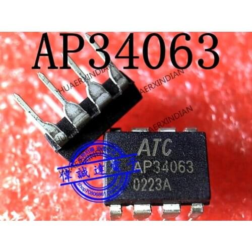 1Pieces new Original AP34063N8 AP34063 DIP-8 In stock real picture