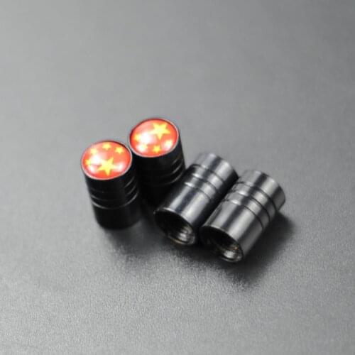 4pcs Tire Valve Stem Caps For Skoda Octavia Yeti Roomster Fabia Rapid Superb KODIAQ Citigo