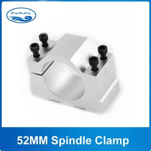 Free shipping 52mm 57mm 65mm 80mm 100mm clamp with screws For 0.3kw 0.4kw 0.5kw 0.6kw 0.8kw 1.5kw 2.2kw Spindle Motor Brackets