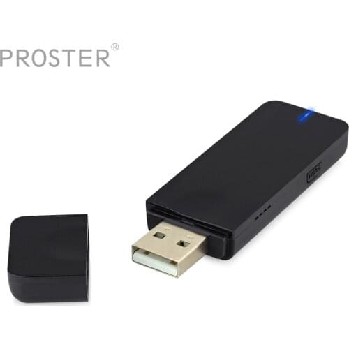 Proster for 2.4Ghz 5Ghz Wireless N USB Adapter Wi-Fi 300Mbps 802.11 a/b/g/n high quality