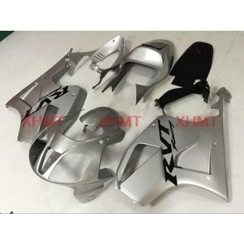 For Honda VTR1000 RR 2000 - 2006 Body Kits RTV1000R RC51 06 05 Body Kits for Honda VTR1000 RR 03 04 Silver Grey Abs Fairing