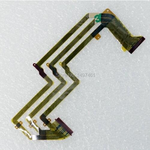 LCD hinge rotate shaft Flex Cable for Sony HDR-XR160E HDR-XR260E HDR-CX360E HDR-PJ10E XR160 XR260 CX360 PJ10 CX540 Video camera
