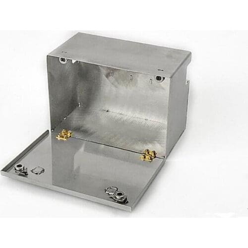 Rc car stainless steel Toolbox for 1/14 rc tamiya truck parts remote control toys scania accessories actros 56323 R620 R470 R730