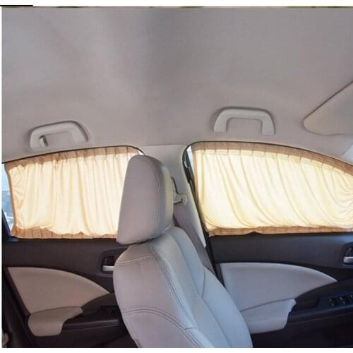 Set Universal Car Side Window Sunshade Curtains Auto Windows Curtain Sun Visor Blinds Cover for Volvo car v60 All models are