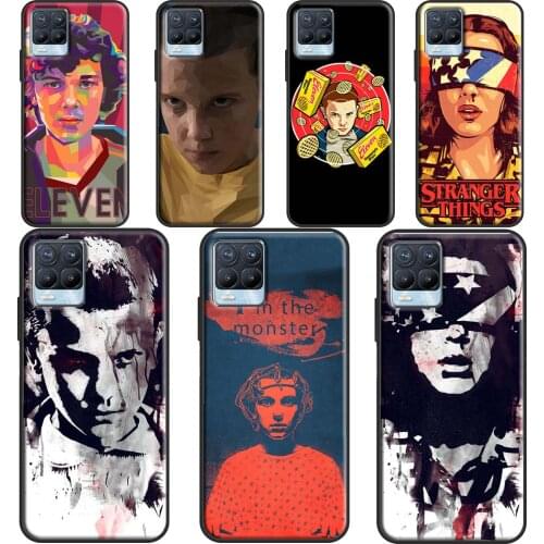 Eleven Stranger Things For OPPO Realme 8 Pro Q3 6 7 Pro GT Neo C3 C21 Case For OnePlus 9 8 Pro Nord 8T 9R Cover