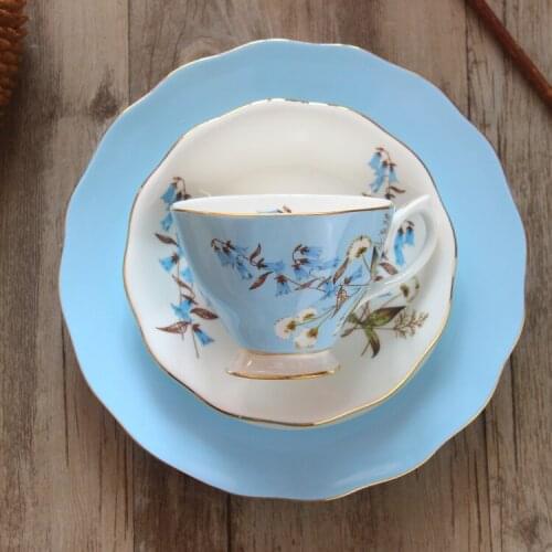 Luxury Ceramics Coffee Cup Set Nordic Modern High Quality British Afternoon Tea Mug Espresso Cups Set Tazas Drinkware DF60BD