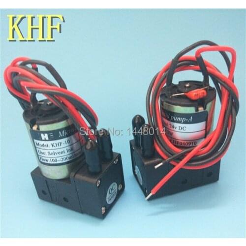 Inkjet printer KHF small ink pump 3W 24V DC for Zhongye Allwin Galaxy Yinhe Twinjet Xuli Aifa Wit-color liquid pump 5pcs/lot
