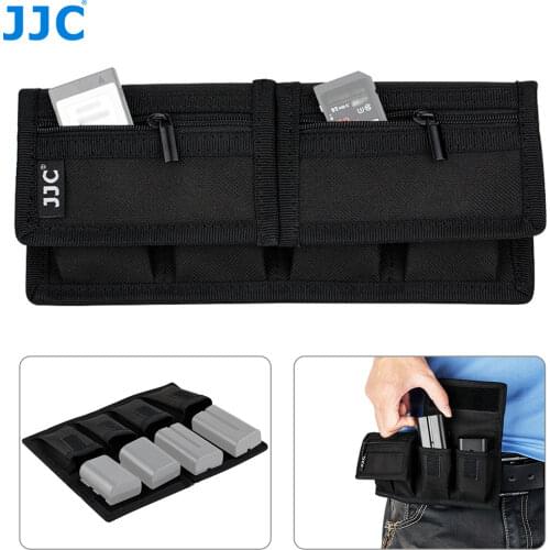 Camera Battery Pouch Memory Card Case Holder Storage for 18650 Battery SD CF XQD Cards for Canon Nikon Sony Fuji XT4 on NP-W235