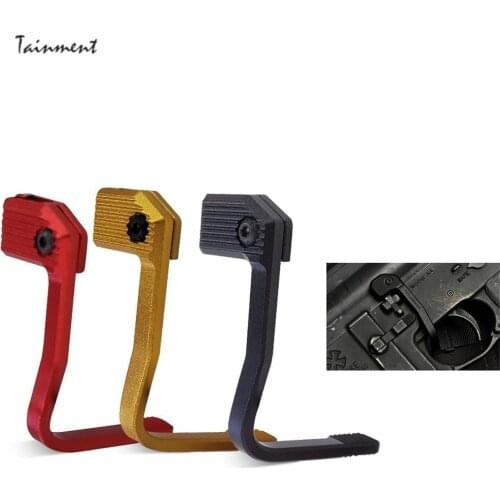 Tactical Improved Bad Lever MAP Bolt Catch Extender Release Lever Ambidextrous Mount-On Side Plate 5.56 / 223 for Hunting Parts