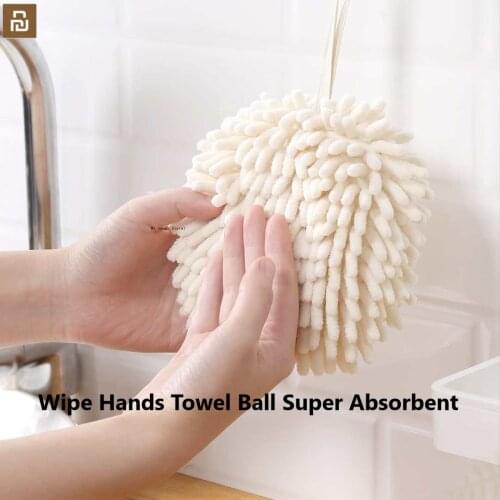 Mijia Wipe Hands Towel Ball Super Absorbent Fast Drying Soft Touch Prevent Bacterial Growth Health For Baby Child Family