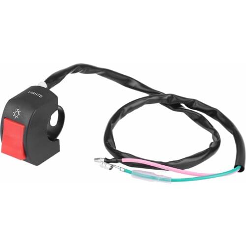 22mm 7/8" Universal Motorcycle Handlebar Switch Headlight Fog Light Switch W/ ON/OFF Button For Most Motorcycle Scooter ATV