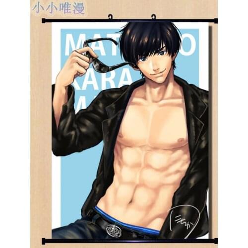 Japan Anime Mr. Osomatsu Girlymatsus & Shounosuke Hijirisawa & Nyaa Hashimoto Home Decor Wall Scroll Poster Decorative Pictures