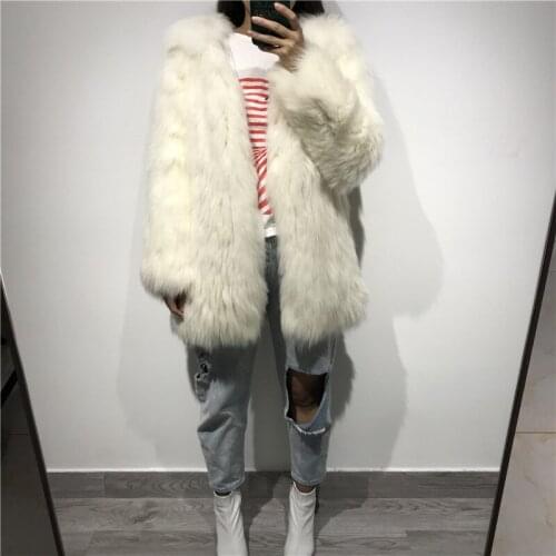 Ladies fur jacket women real fur jacket natural fur knitted jacket