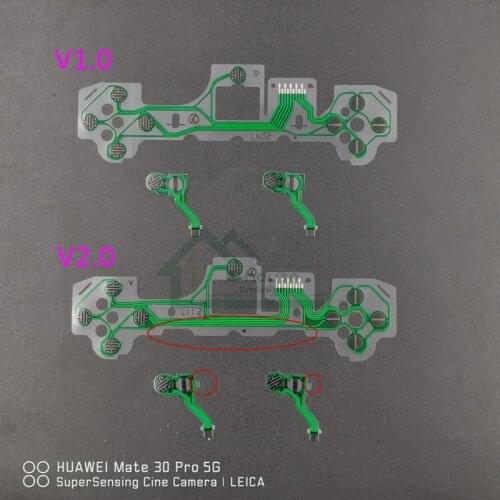50 set for PS5 Controller Film Flex Cable V1.0 2.0 replacement for PS 5 Ribbon Cable for Playstation 5 controller repair