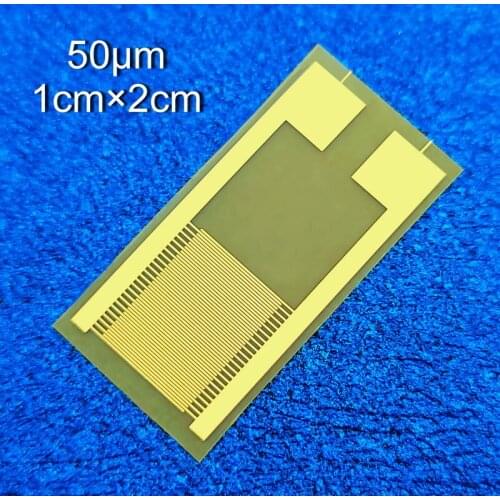 50um Flexible PI Large Size InterDigital Electrode Biogas Humidity Sensor Is Easy to Operate