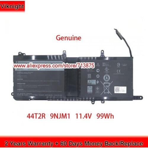 Genuine 44T2R 9NJM1 HF250 Battery for Dell ALIENWARE 17R4 15 2018 15 R3 15 R4 ALW17C 11.4V 99Wh