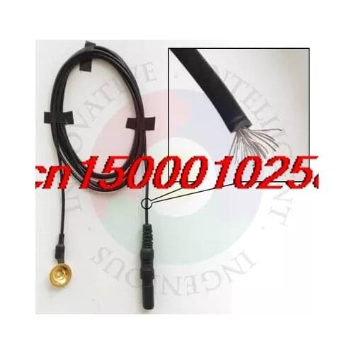 FREE SHIPPING electroencephalogram (eeg) wires of the electroencephalogram (eeg) of the electrodes of the gold disk electrode