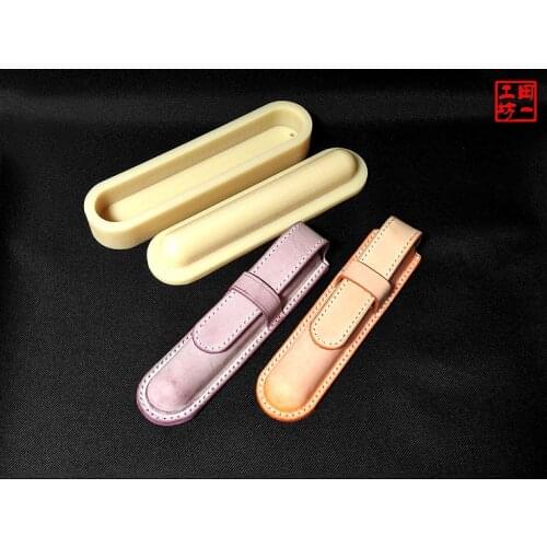 Pen Cover 3D Shaping Mold Nylon Material Acrylic Version Hand-made Leather Goods DIY Stamps Shape Plastic Mold