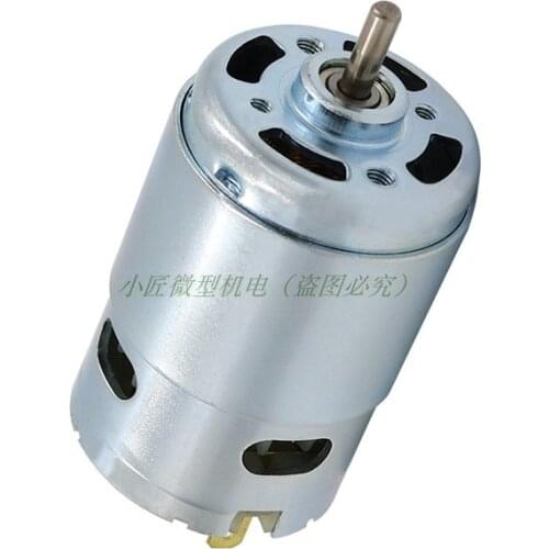 895 motor, high torque, high power, ball bearing, 12-24V, 3000RPM-12000RPM, Can generate electricity