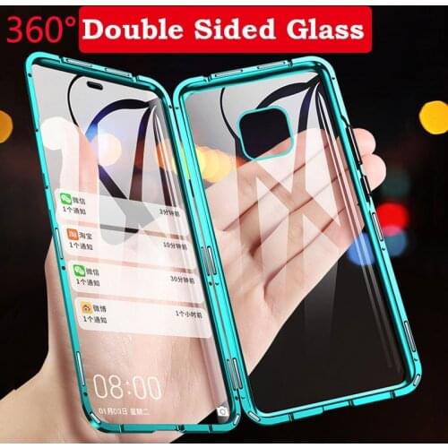 Double Sided Glass Magnetic Case For Huawei Honor 9x 8x 10x Full Protector Magnet For Honor 20 Pro Honor 20 10 Lite V30 Cover