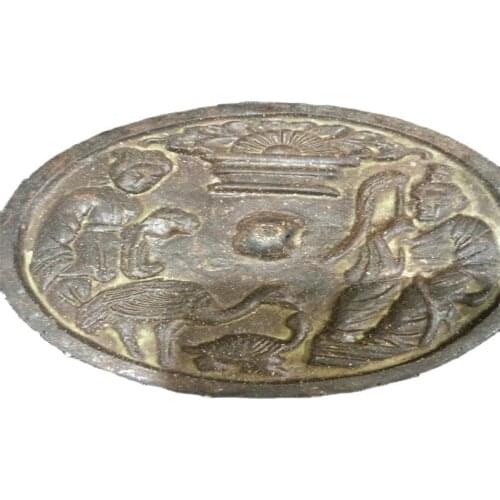 CHINESE OLD Collection Evil slayer bronze mirror feng shui mirror