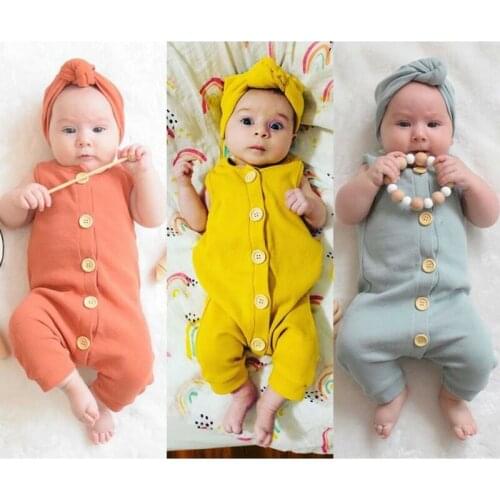 Newborn Infant Baby Girl Boy 2pcs Outfit Romper Jumpsuit Clothes Set Baby Clothing