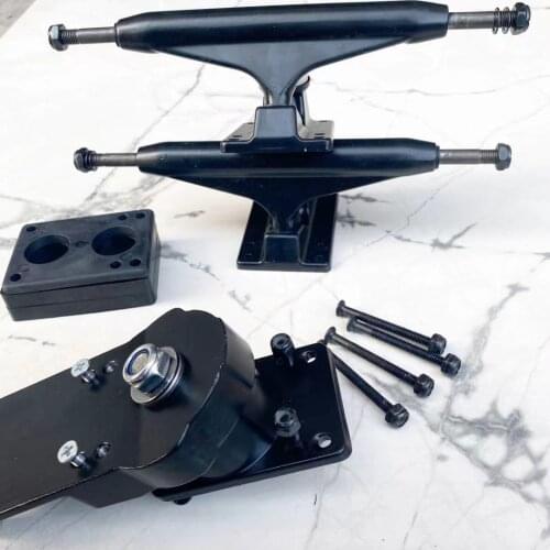 CX7 Bridge Skateboard Trucks Long Plate Bridge Base Modification Surfskate Bridge Shock Absorption 6.25in Skateboard Bridge