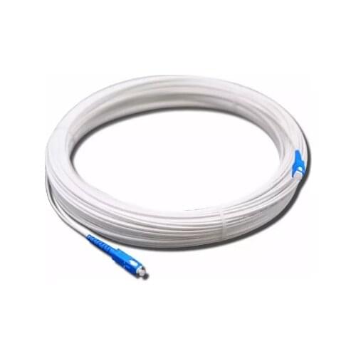 Parche de fibra óptica SC UPC, Cable de caída de modo simple para exteriores, 10m, 20m, 30m, 50m, FTTHFiber Optic Cable