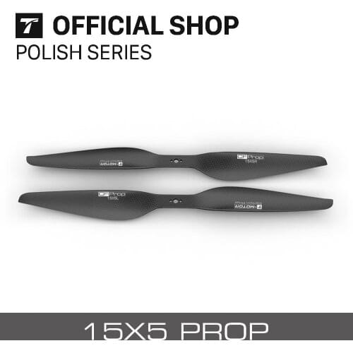T-Motor profession CF prop P15*5"(pairs CW+CCW 2 blades) Carbon Fiber Propellers for multicopter