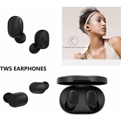 TWS Bluetooth Earphones Wireless Headphones Gaming Headset Stereo Bass Noise Reduction