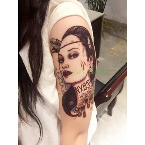 Waterproof Temporary Tattoo Sticker on arm large size womens tatto stickers flash tatoo fake tattoos for girl women