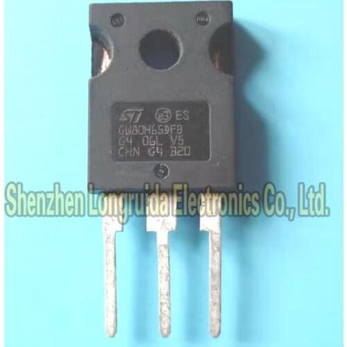 10PCS GW80H65DFB STGW80H65DFB TO-247 IGBT TRANSISTOR 80A 650V