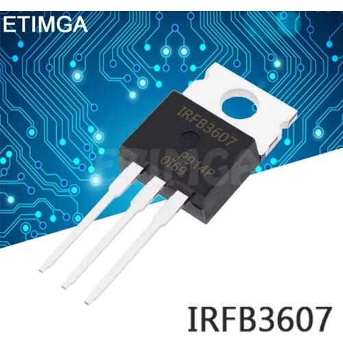100PCS/LOT IRFB3607 TO220 IRFB3607PBF TO-220 new and original IC