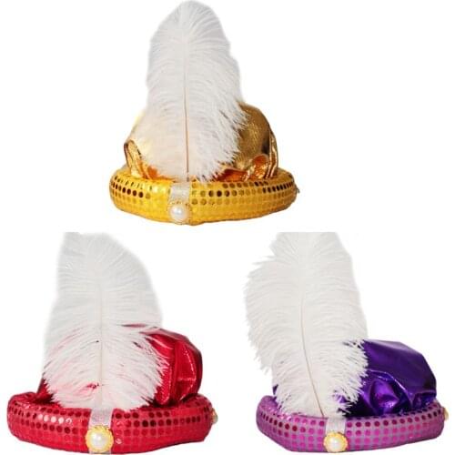 Aladdin Hat Halloween Masquerade Children Party Hats Stage Show Cosplay Props High Quality and Brand New