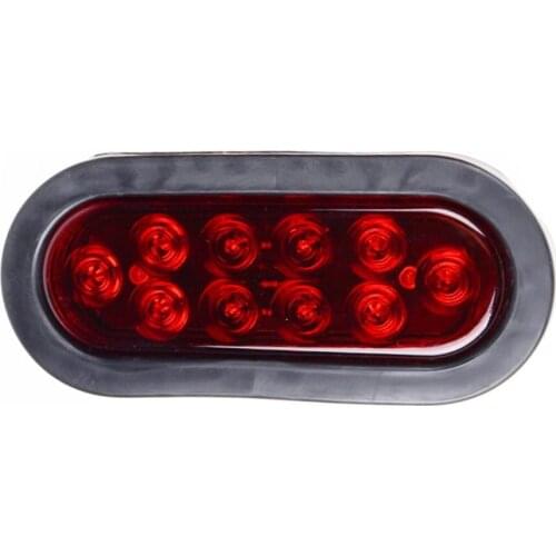 12V 10 LEDs 6inch Car Side Marker Lights Turn Signal Light Brake Lights Clearance Lights Rear Lights For Trucks Trailer