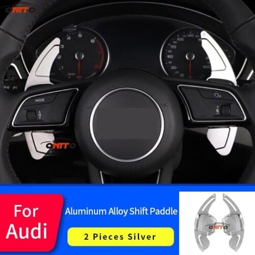 Car Styling Shifter Extend Accessory for Audi A3 A4L A5 A7 A8 S3 S5 S6 S7 Q3 Q5 Q7 R8 TT TTS Car Steering Wheel Shift Paddle