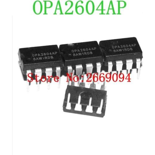 FREE SHIPPING 50PCS/LOT OPA2604AP OPA2604A OPA2604 DIP-8 Dual operational amplifier