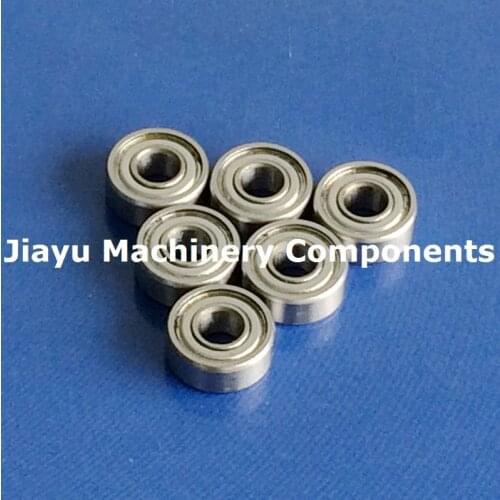 Free Shipping 50 PCS SMR104ZZ Bearings 4x10x4 mm Stainless Steel Ball Bearings DDL-1040ZZ