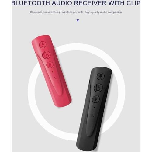 Wireless Bluetooth-compatible 4.1 Receiver 3.5mm Jack Hands Free Audio Music Adapter Car Aux Cable for Speaker Headphone