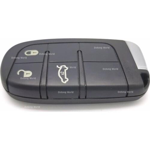 Datong World Car Remote Key Case Shell For Jeep Compass Renegade Cherokee Smart Remote Car Key Blank Replace Car Key Shell