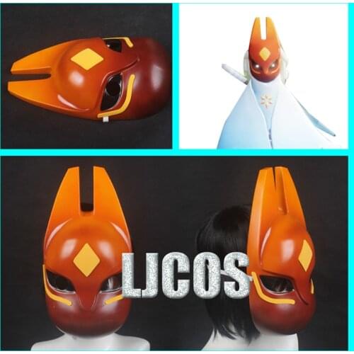 New Game Sky: Children of Light Red Fox Ancestor Elder Mask Halloween Cosplay Props