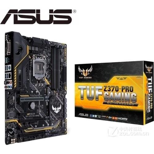 New Asus TUF Z370-PRO GAMING Desktop Motherboard Z370 Socket LGA 1151 i7 i5 i3 DDR4 USB3.0 mainboard PC boards